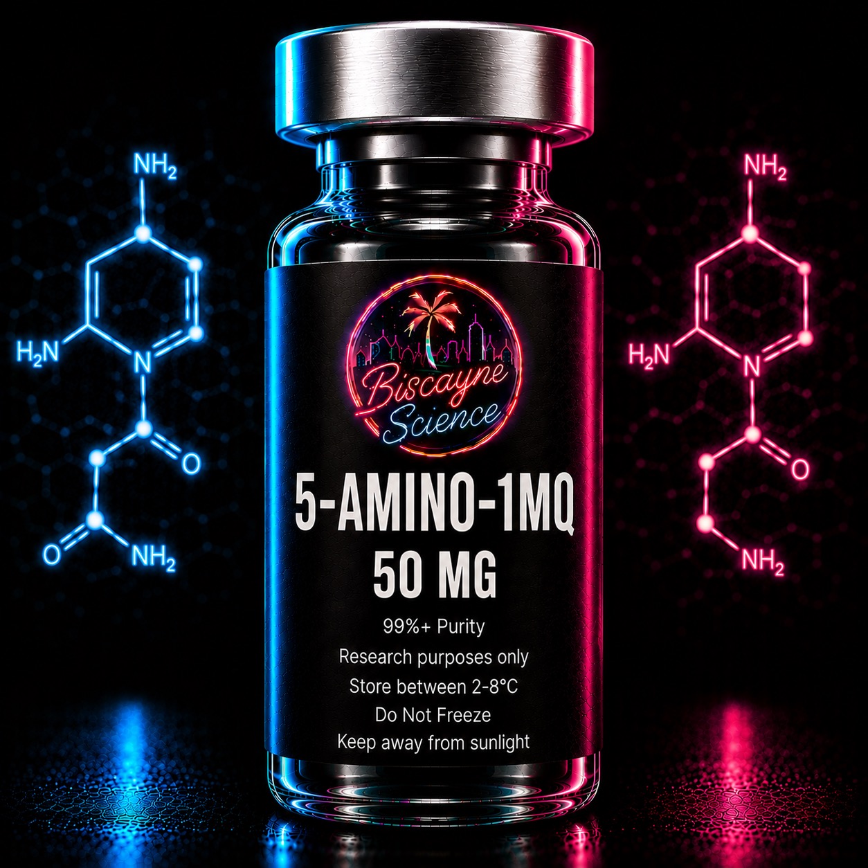 5-Amino-1MQ research vial