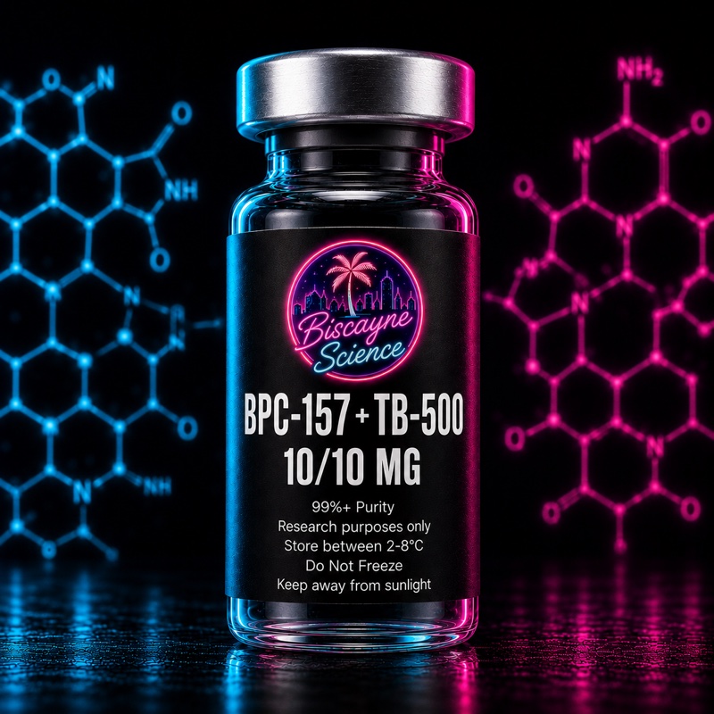 BPC-157 + TB-500 - 10/10mg research vial