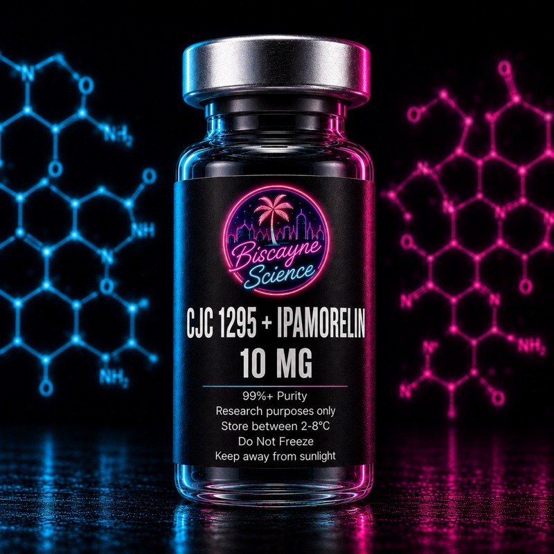 CJC-1295 + Ipamorelin research vial