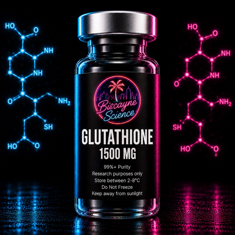 Glutathione research vial