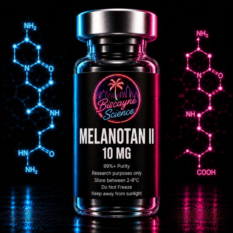 Melanotan II research vial